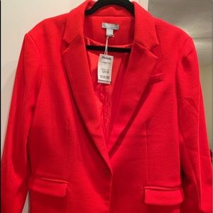 Red blazer